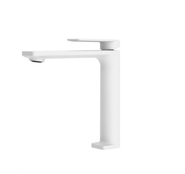 Grifo lavabo caño alto FIYI BLANCO