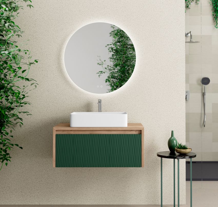 Mueble LAMBDA 80 Roble Natural / Garden
