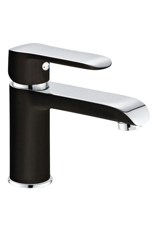 Grifo lavabo MISURI CROMO / NEGRO