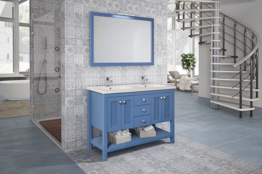 Mueble CORFU 120 Azul