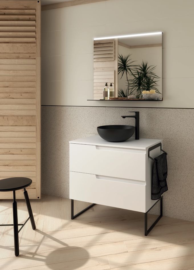 Mueble VIMA 80 White Satin