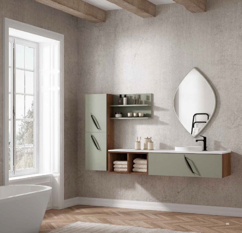 Mueble NATURE MODULAR 160 Siroko / Dubuffet green