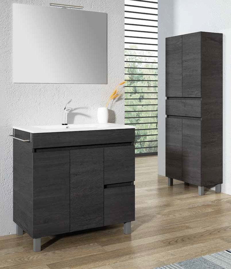 Mueble VALLE 80 Azabache