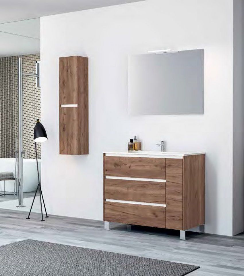 Mueble ZAHARA 100 Siroko / Barras Blanco