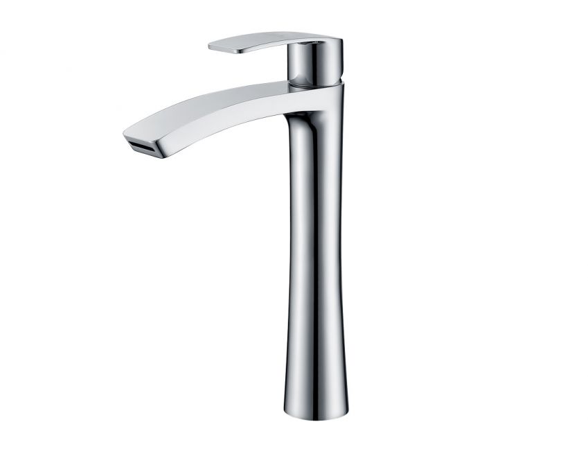 Grifo lavabo caño alto ORLEANS CROMO