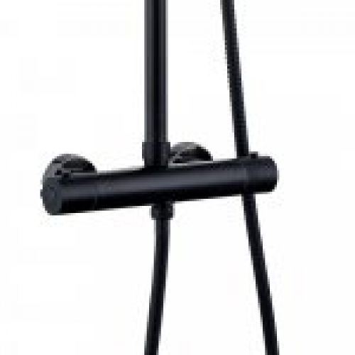 Kit ducha termostático BLACK QUAD