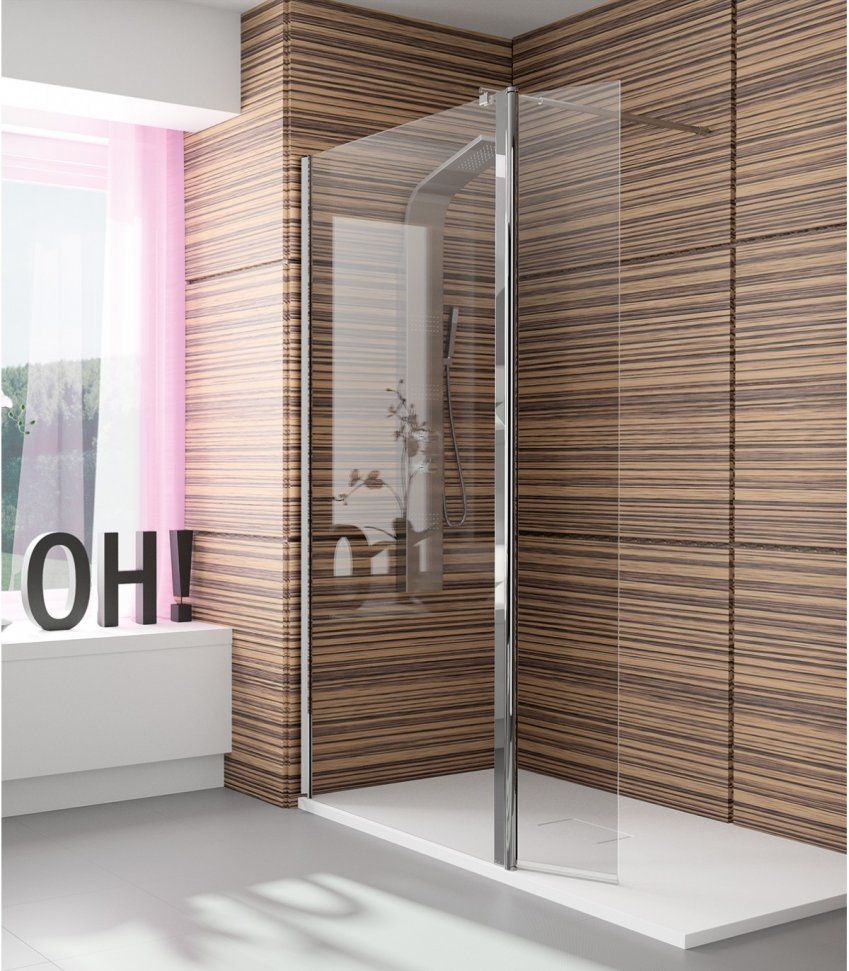 Panel fijo + abatible S300