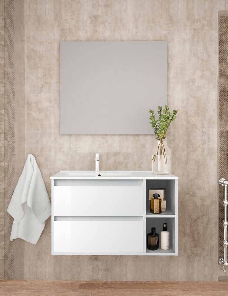 Mueble MALTA 80 Blanco