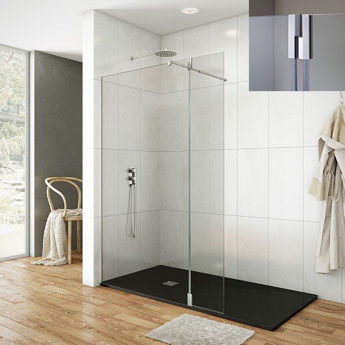 Panel fijo + abatible SCREEN BISAGRAS