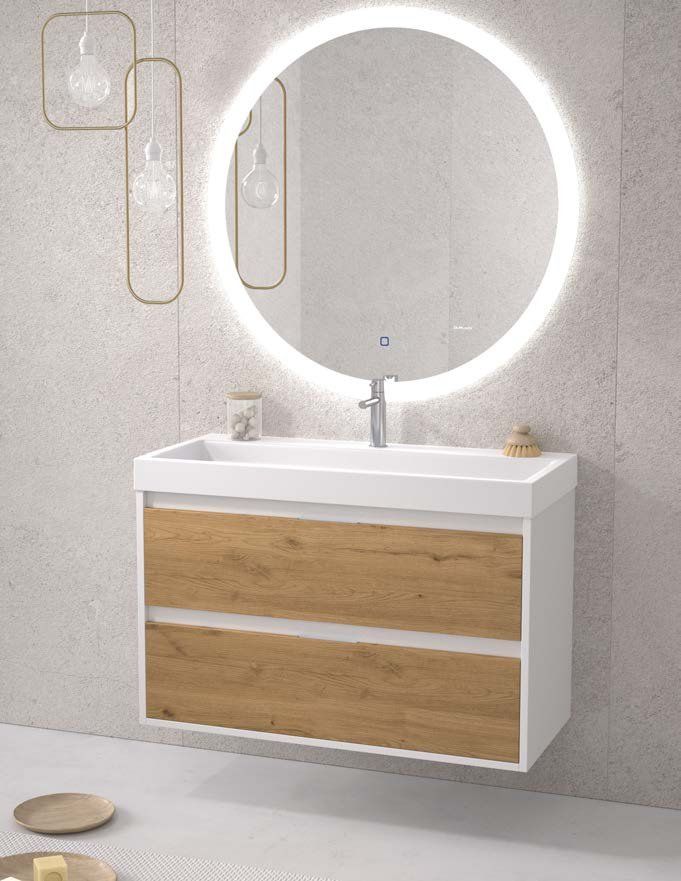 Mueble ZAO 100 Blanco / Gold