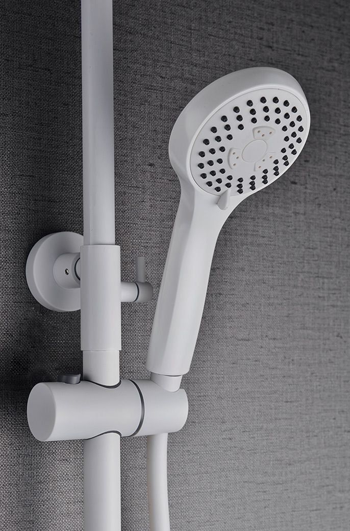 Kit ducha termostático LONDRES BLANCO