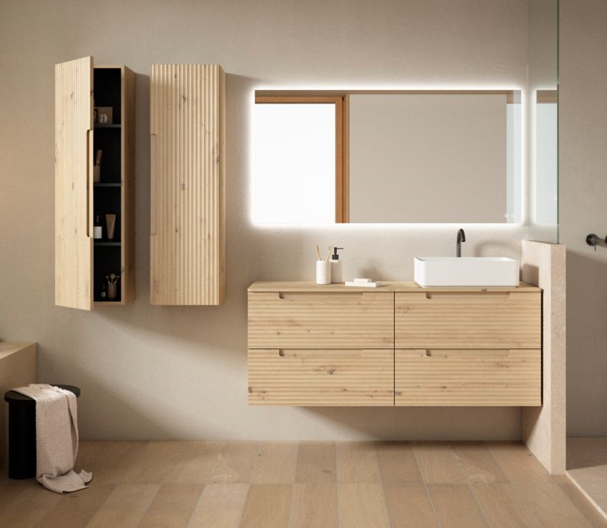 Mueble KYOTO 120 (60+60) Roble Acosta