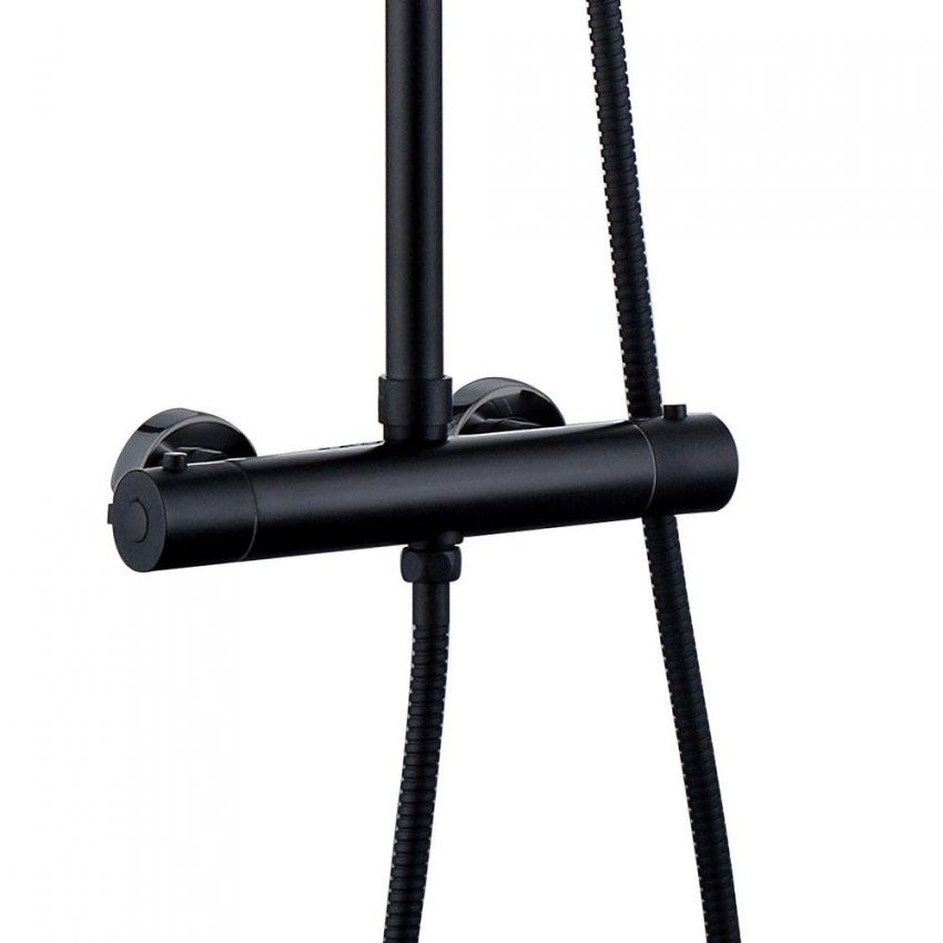 Kit ducha termostático BLACK QUAD