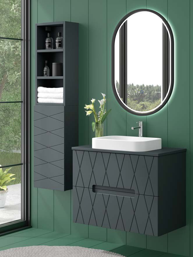 Mueble NANDA 80 Antracita