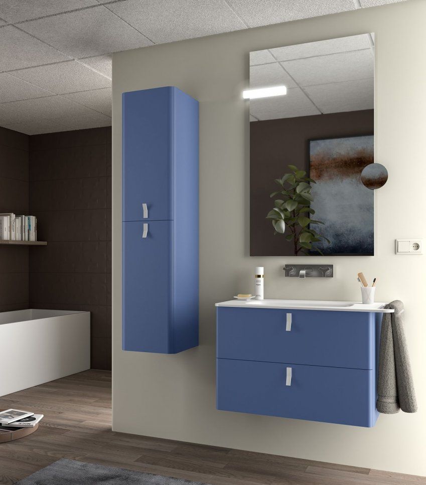 Mueble UNIIQ 80 Azul altamar