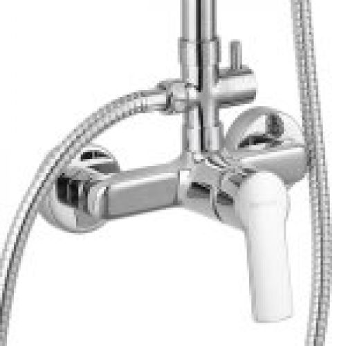Kit ducha monomando SIOUX ROUND CROMO