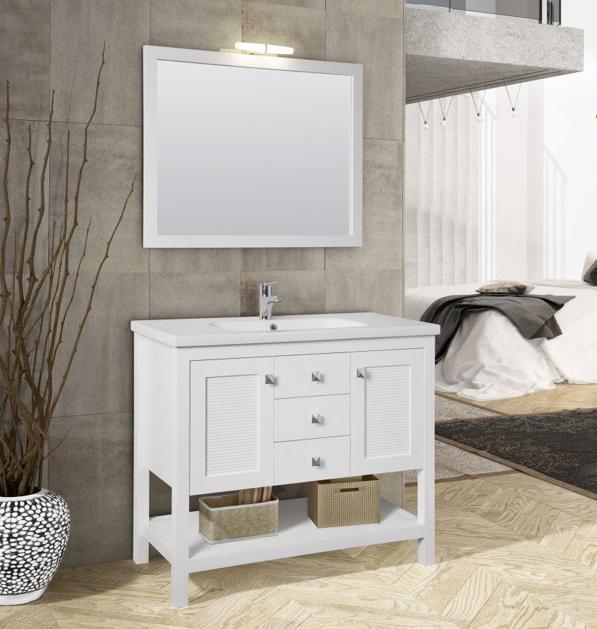 Mueble CORFU 100 Blanco