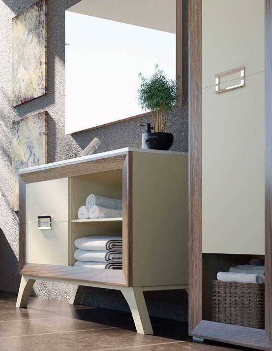 Mueble L GANT 120 Panna / Marco Tinte Nuez