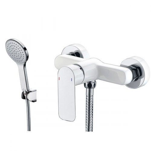 Grifo ducha CASSIO BLANCO CROMO