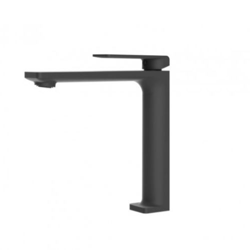 Grifo lavabo caño alto FIYI NEGRO