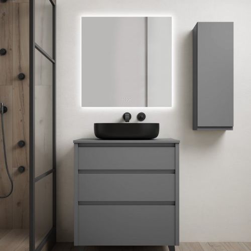 Mueble GISELA 80 Gris Londres Mate