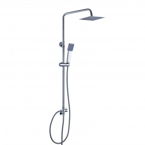 Kit ducha y bañera (sin grifo) QUAD CROMO