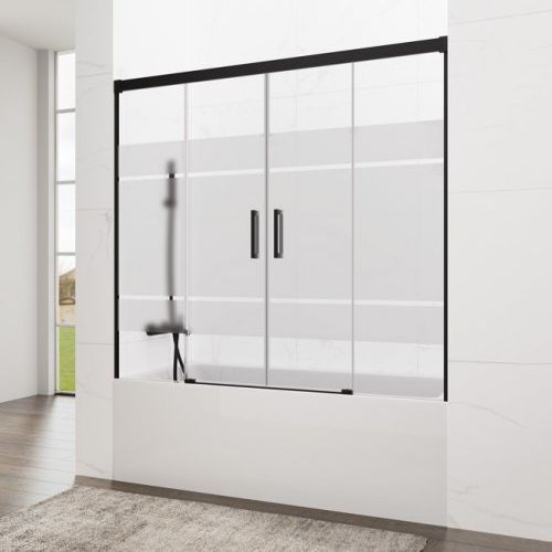 Frontal BASIC SPAZIO FROST PLUS "Con perfilería en negro"