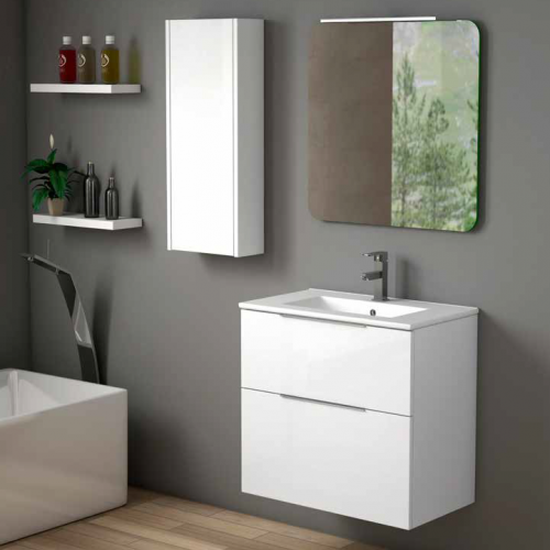 Mueble ALASKA 70 Blanco Brillo