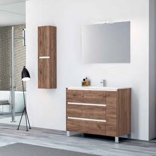 Mueble ZAHARA 100 Siroko / Barras Blanco