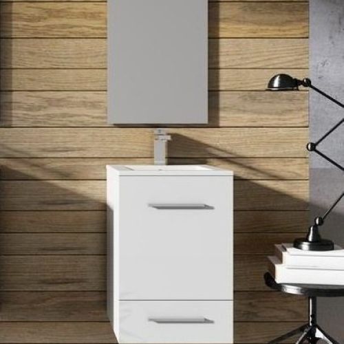 Mueble CUBE 41,5 Blanco brillo