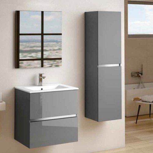 Mueble LONDRES 60 Gris Brillo