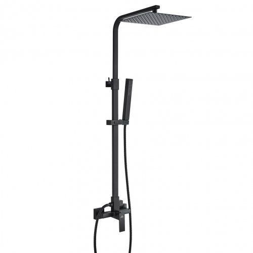 Kit ducha monomando LUXOR NEGRO