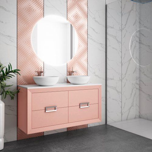 Mueble L GANT 120 Rosa Palo