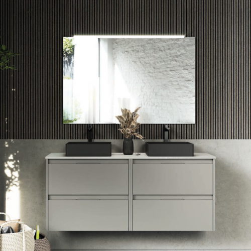 Mueble DROP 120 (60+60) Griss Mate