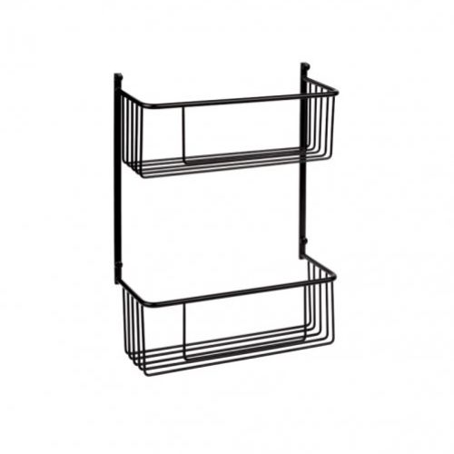 Estanteria doble negra AC 195