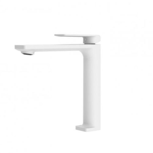 Grifo lavabo caño alto FIYI BLANCO