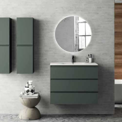 Mueble AQUA 80 Verde Pizarra