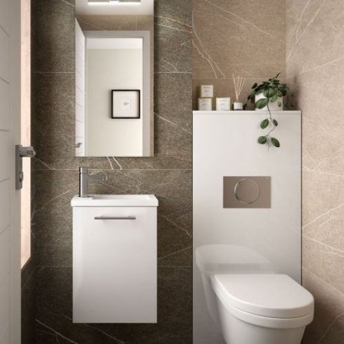 Mueble MICRO 40 Blanco brillo