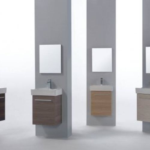 Mueble SMALL 45 Nogal pacífico, Nebraska gris, Roble pegasus, Olmo river