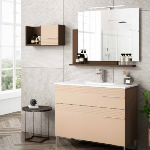 Mueble CALM 100 Expreso Mate / Granola Mate