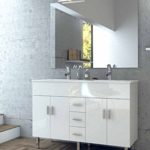 Mueble REUS 120 Blanco Brillo