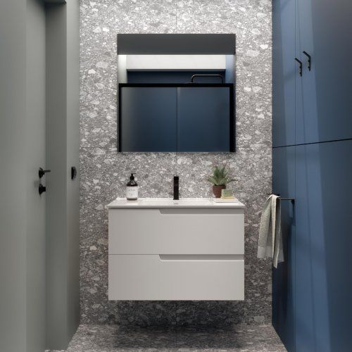 Mueble VIMA 80 White Satin