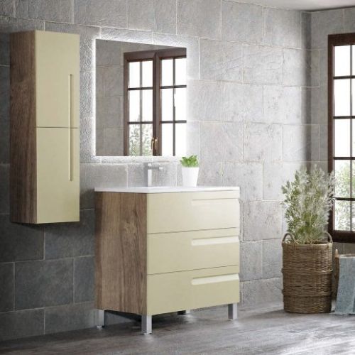 Mueble ZEUS 80 Tinte nuez / Crema
