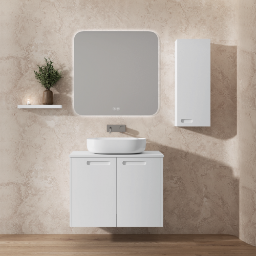 Mueble GAUDI 60 Blanco Mate / Uñeros Blanco Mate