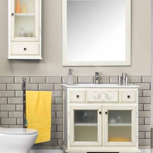 Mueble GRANADA 80 Hueso Patinado