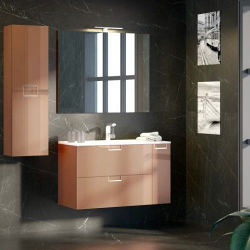 Mueble LUNA 100 Cobre