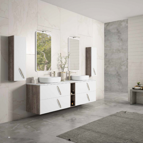 Mueble NATURE MODULAR 230 Smoky / Blanco