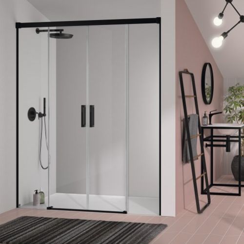 Frontal GLASE "Con perfileria en negro"