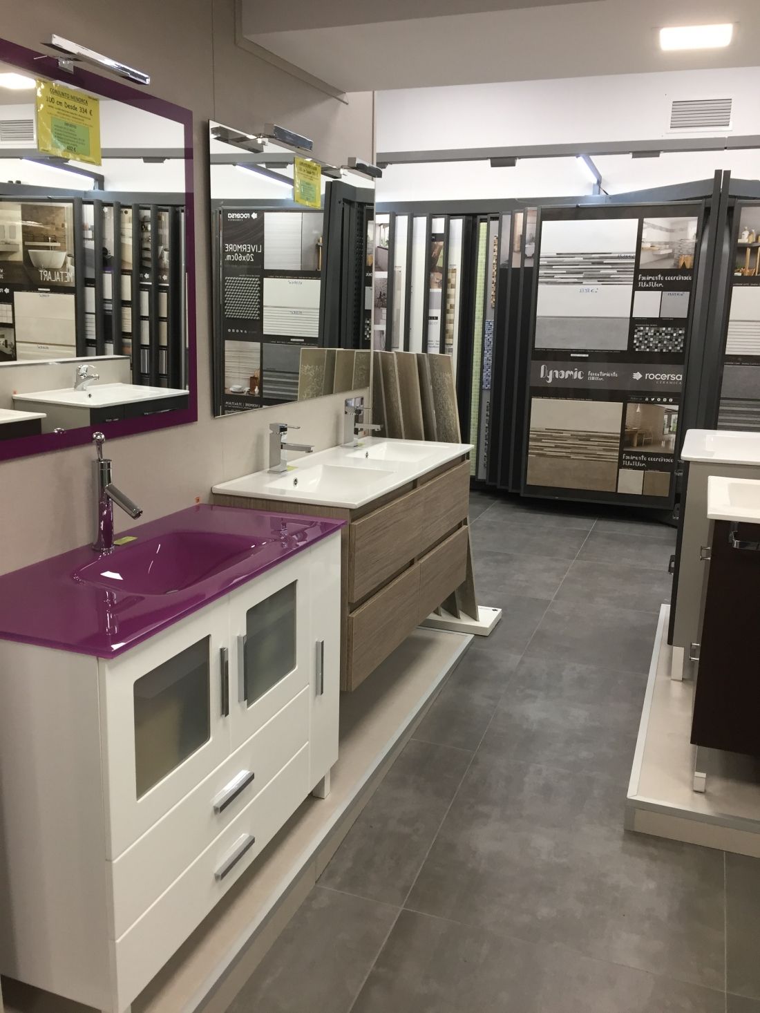 almacén cerámicas baños Valladolid