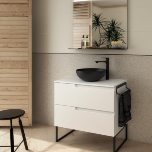 Mueble VIMA 80 White Satin